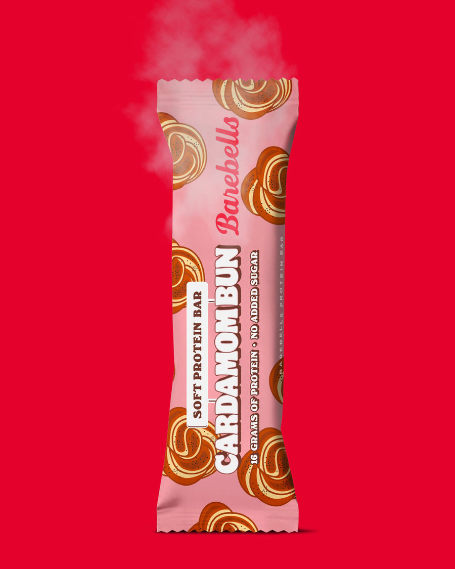 IT'S HERE!! 😋

Soft Cardamom Bar,  16 g. protein med en dejlig smag af kardemomme, mmmh ❤️‍🔥

#barebells #newlaunch