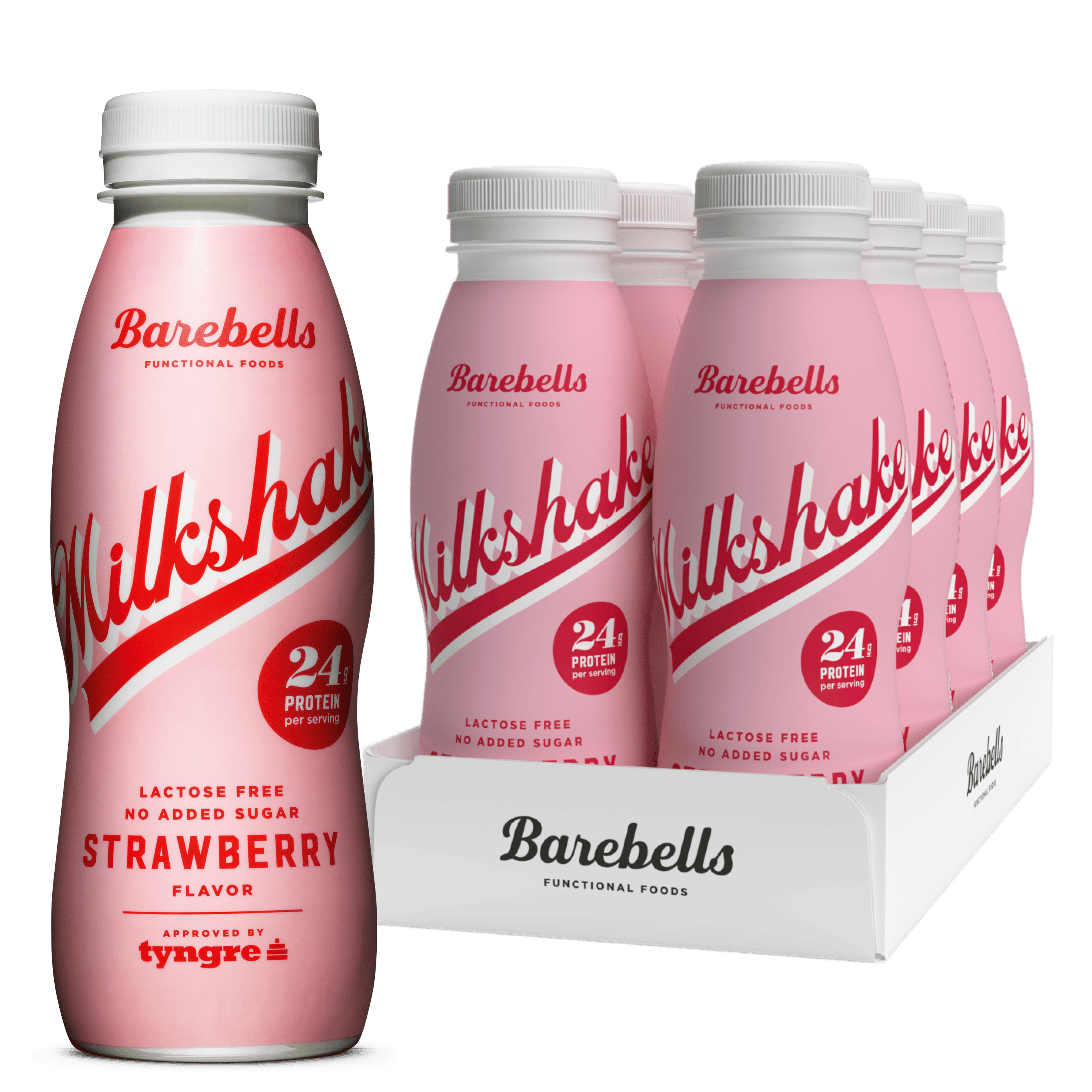 barebells strawberry milkshake 8 stk