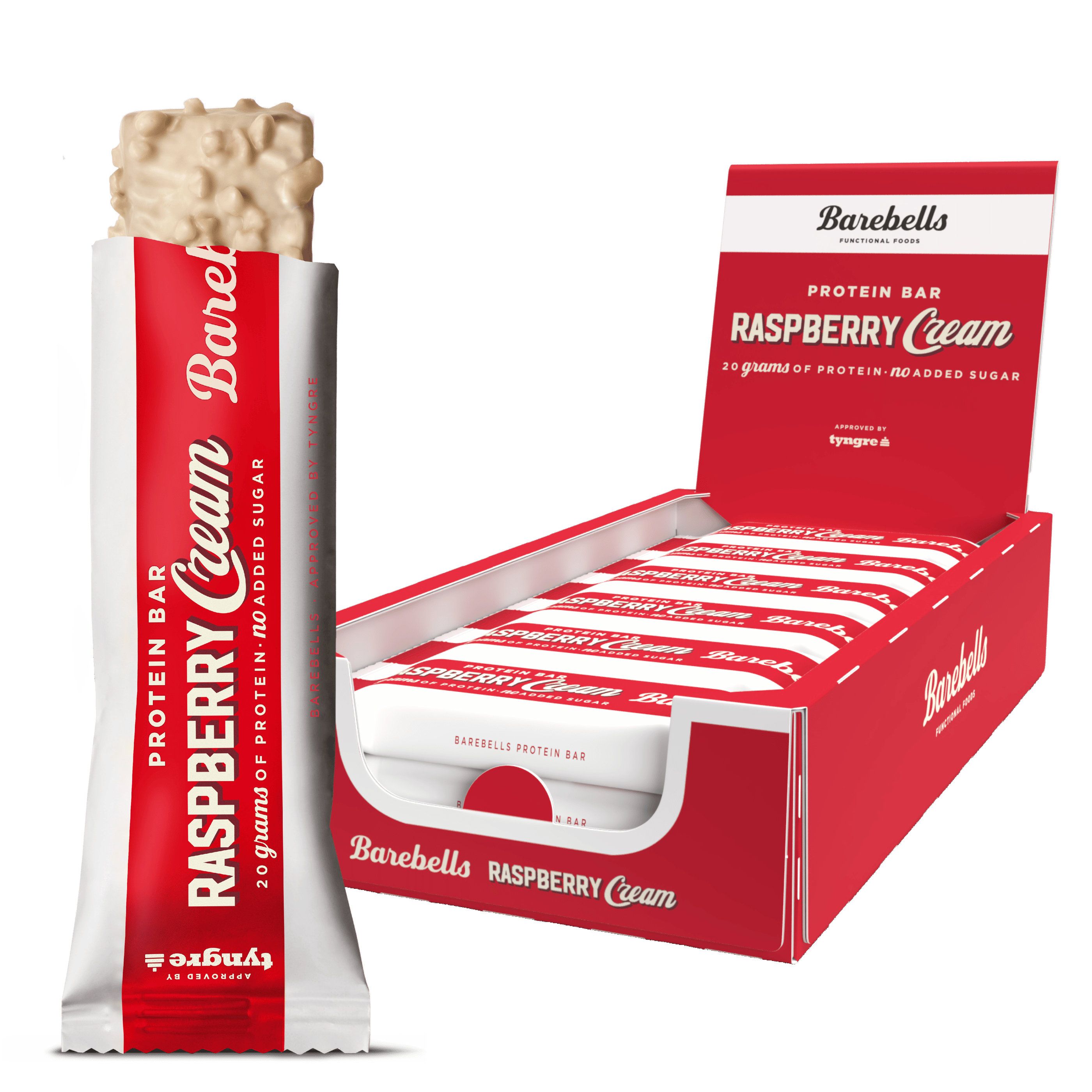Barebells Raspberry Cream 12 stk