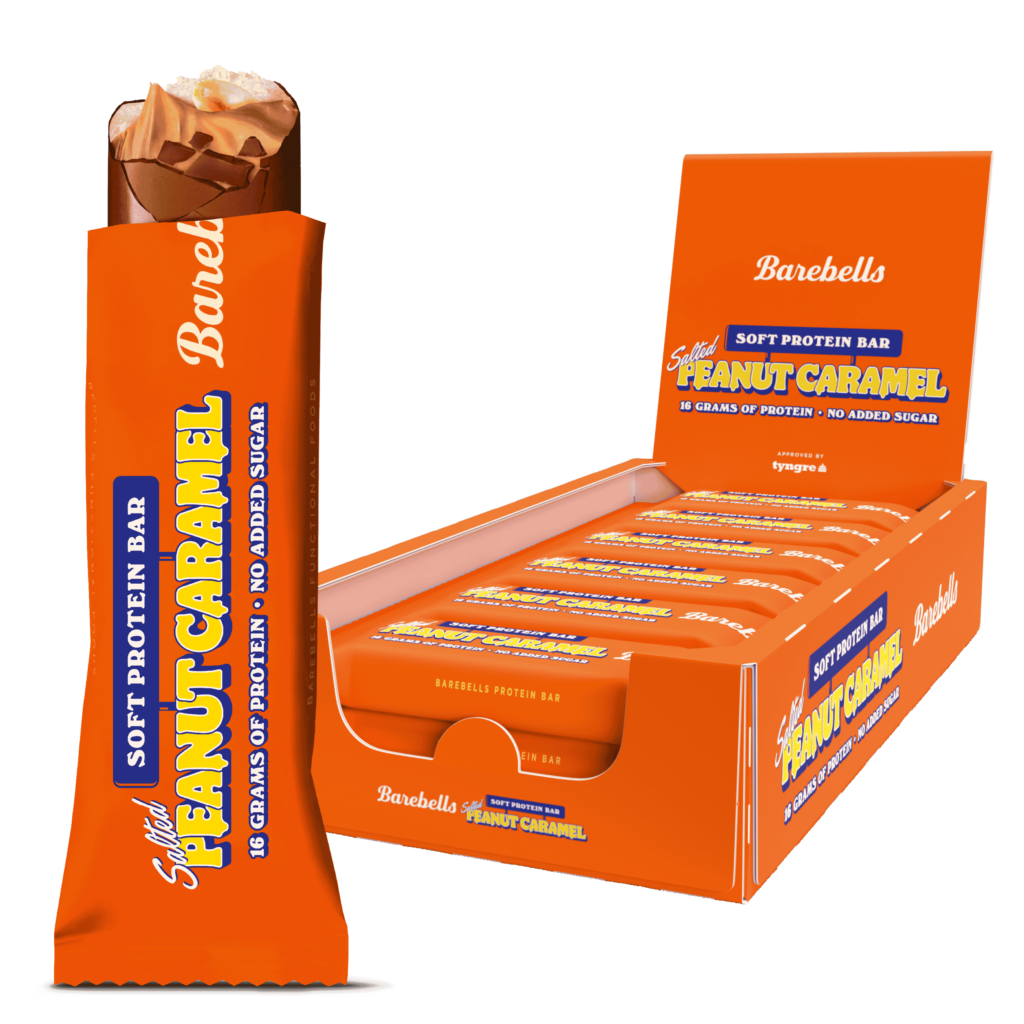 Barebells Salted Peanut Caramel Soft Proteinbar Køb Barebells Online