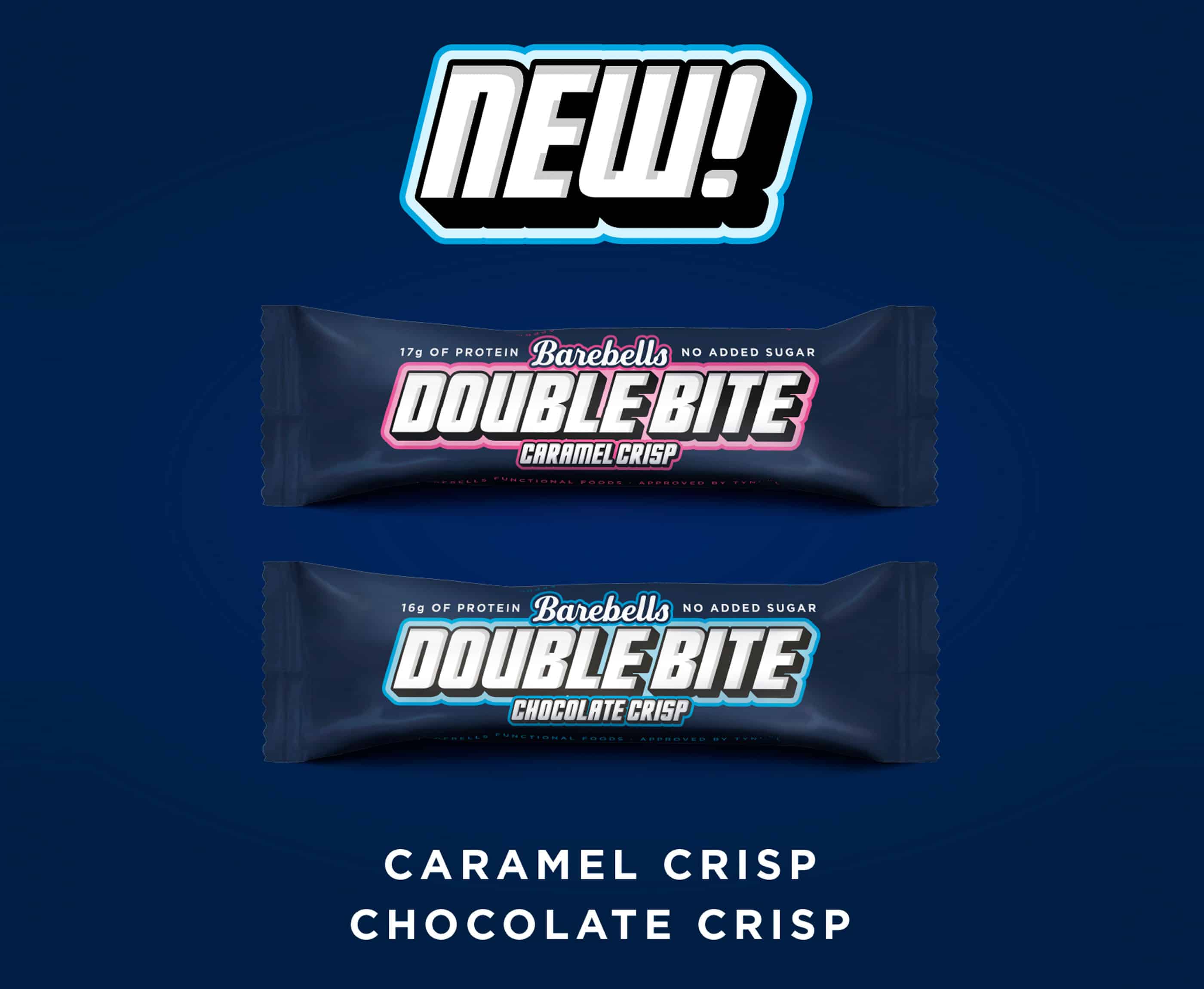 DOUBLE BITES TWICE AS NICE Barebells