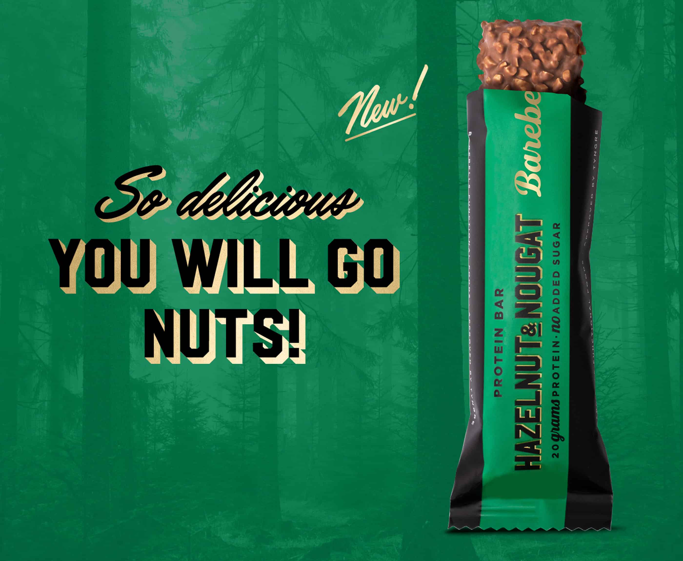 Barebells goes into the wild! Barebells