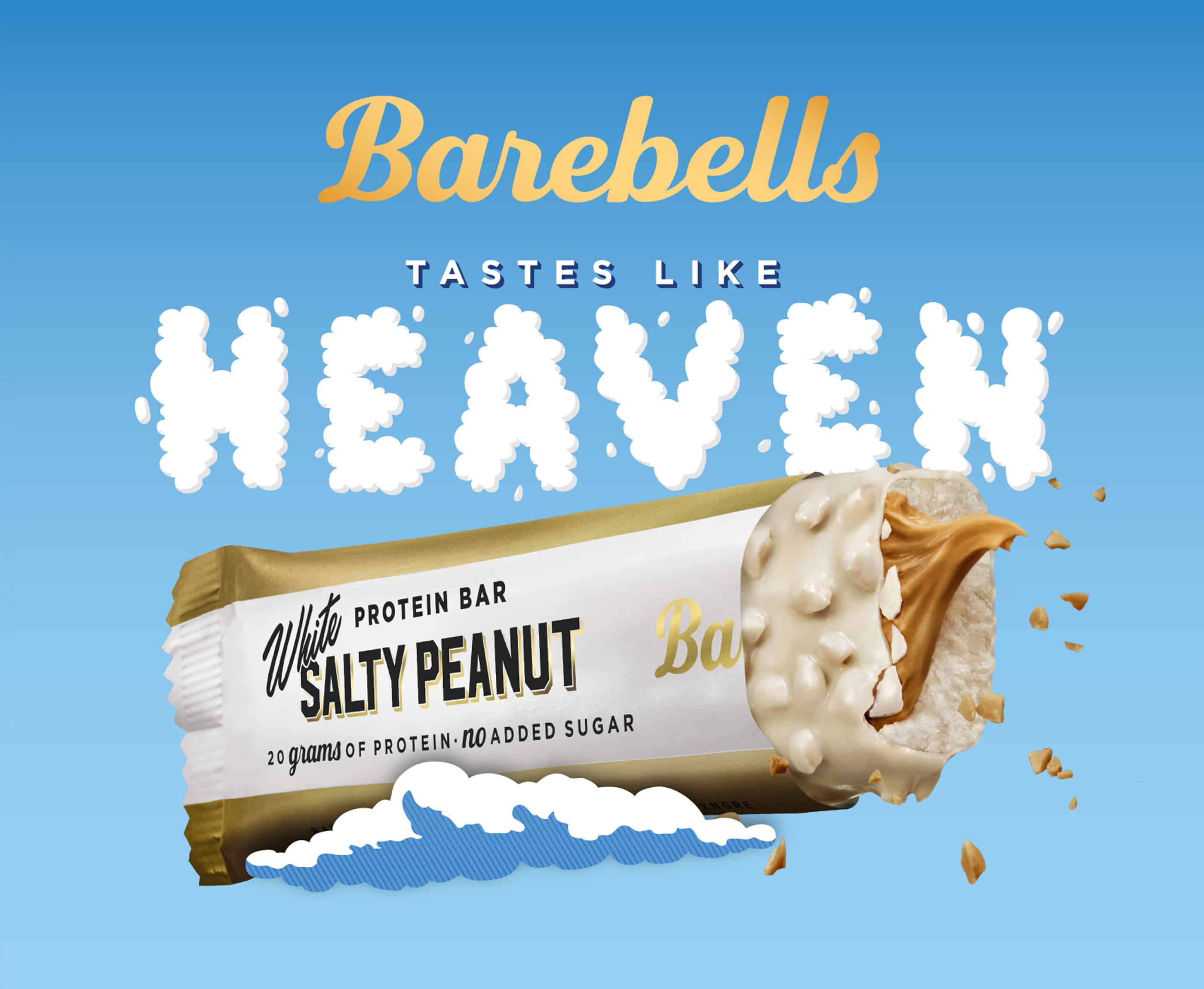 White Salty Peanut New Deliciousness from Barebells! Barebells