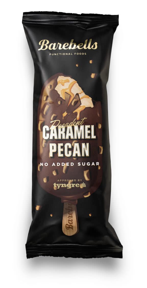 Caramel Pecan Ice Cream Stick