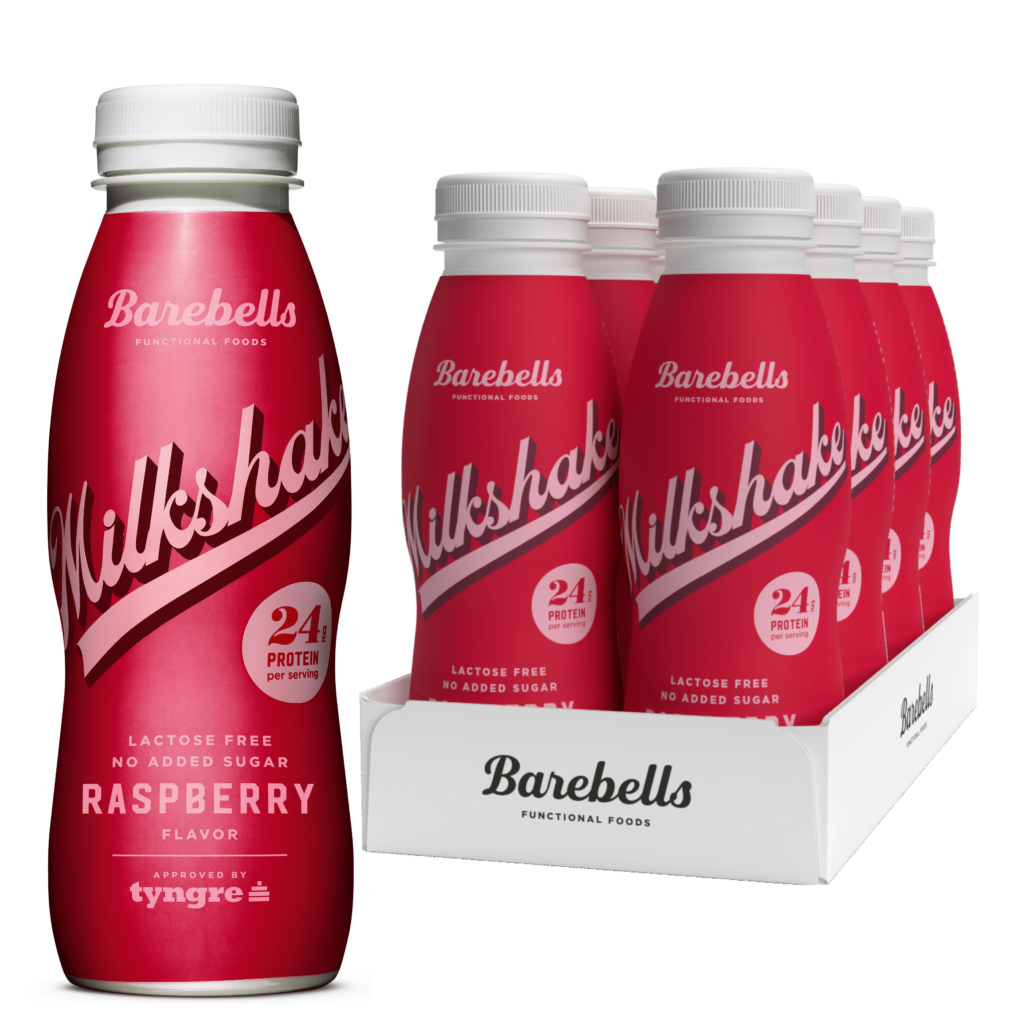 Barebells Raspberry Milkshake Køb Barebells Online