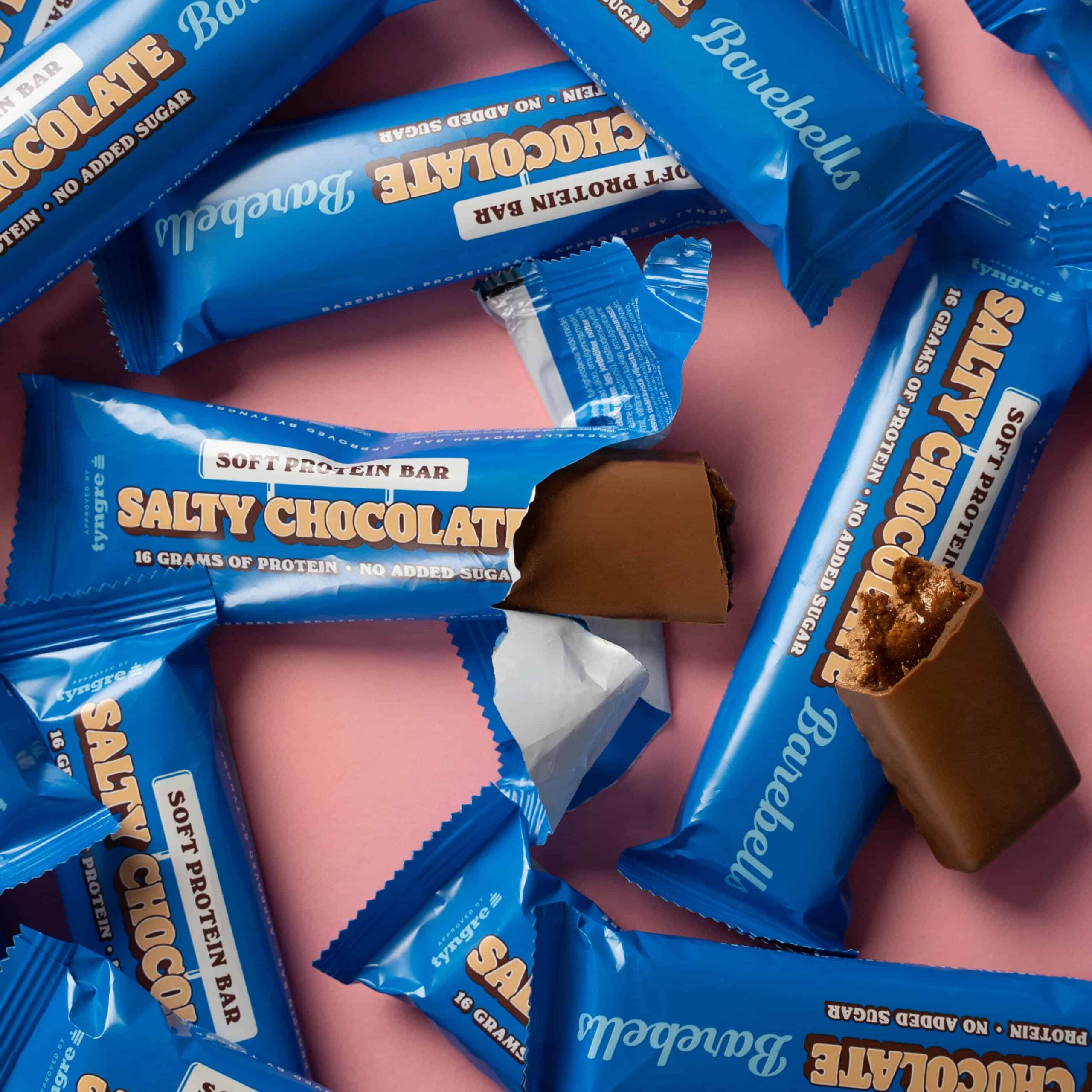 Barebells Salty Chocolate Soft Protein Bar | Køb Barebells Online