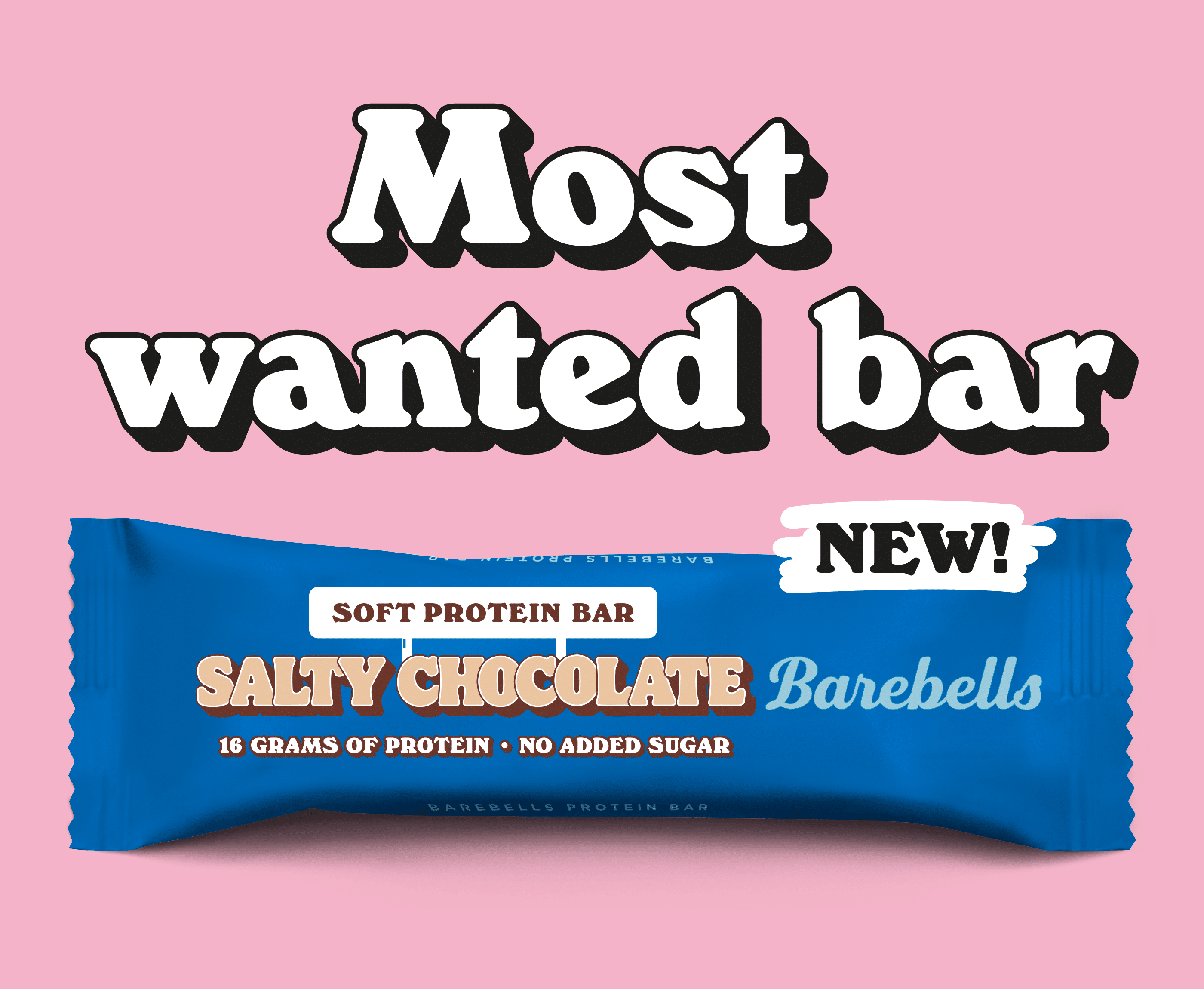 Barebells soft bar salty chocolate