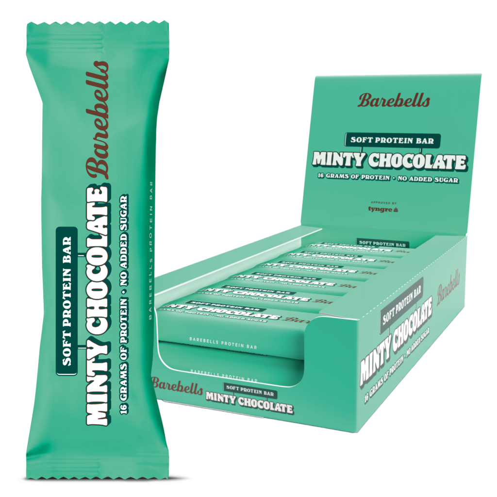 Barebells Minty Chocolate Soft Proteinbar Køb Barebells Online