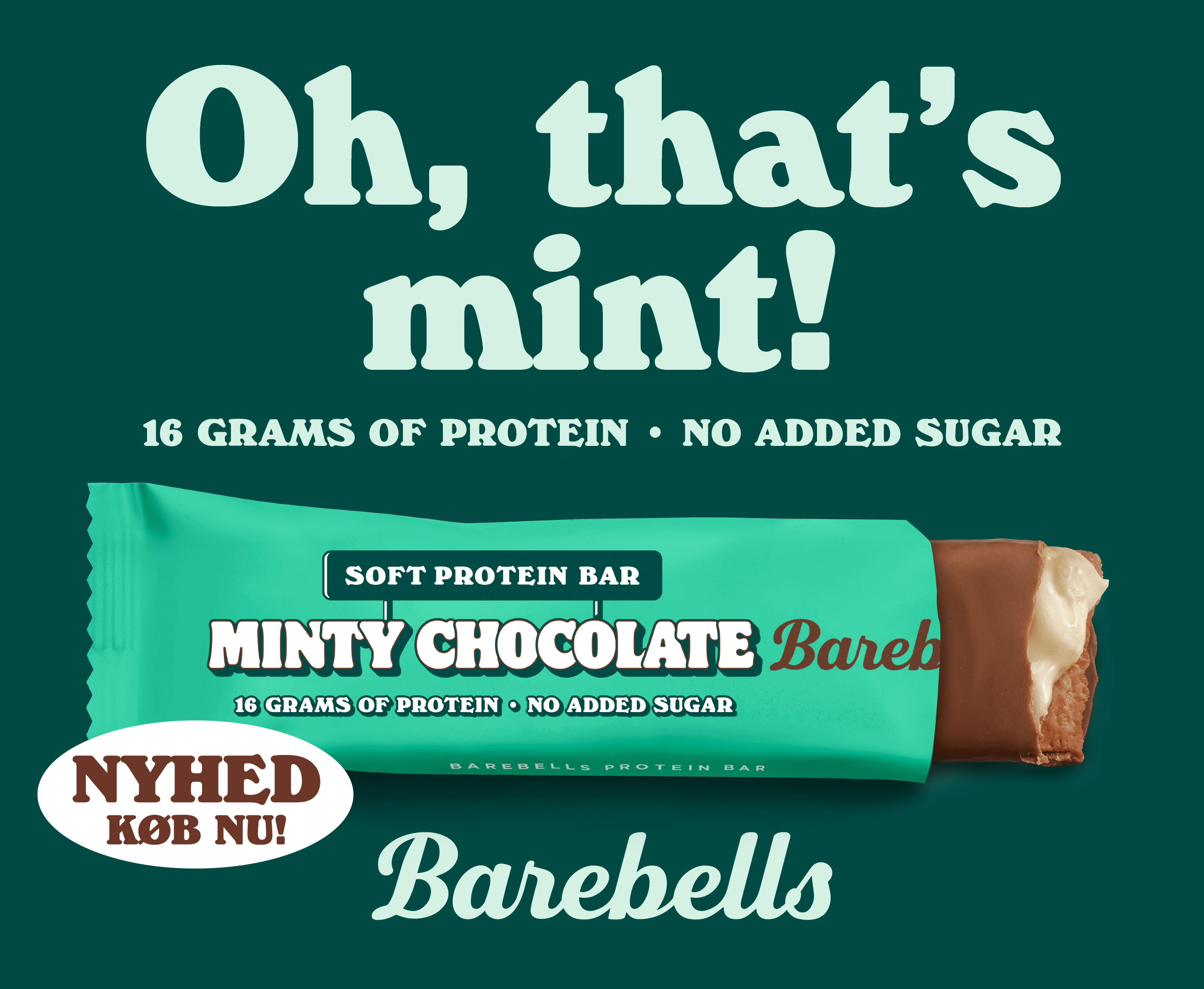 Barebells Minty Chocolate