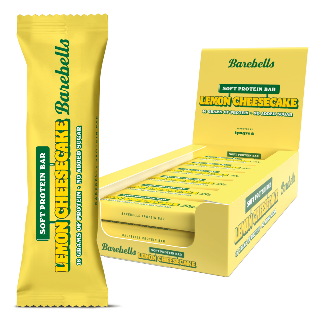 Barebells Lemon Cheesecake Soft Protein Bar Køb Barebells