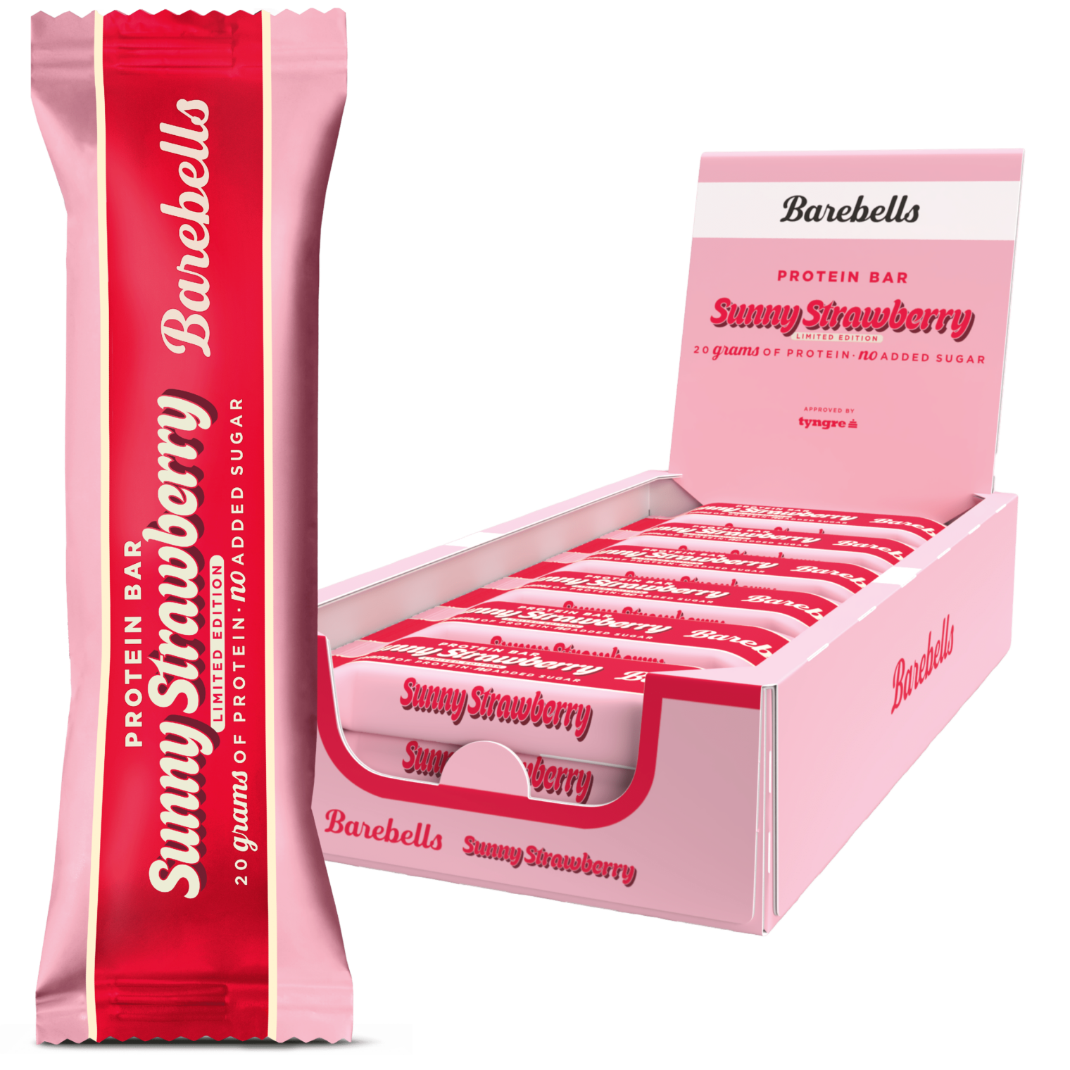 Barebells Sunny Strawberry - packshot